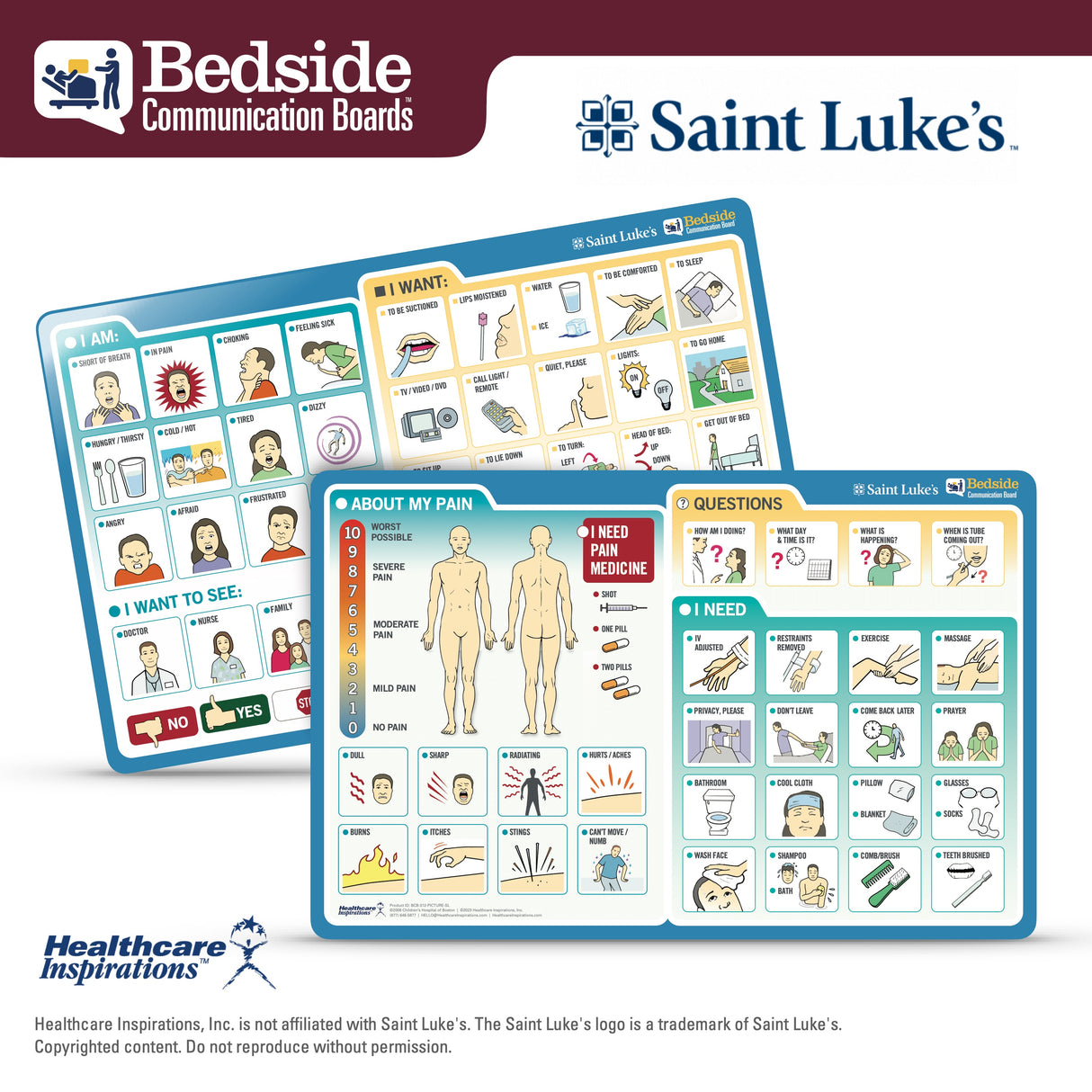 bedside communication board, patient communication board, hospital communication tool, non verbal patient communication, dry erase communication board, bedside patient aid, augmentative communication board, healthcare communication tool, ICU communication board, ventilator patient communication, stroke patient communication board, hospital bedside signage, patient care communication aid, nurse patient communication, healthcare dry erase board, patient needs board, communication board for hospitals, bedside