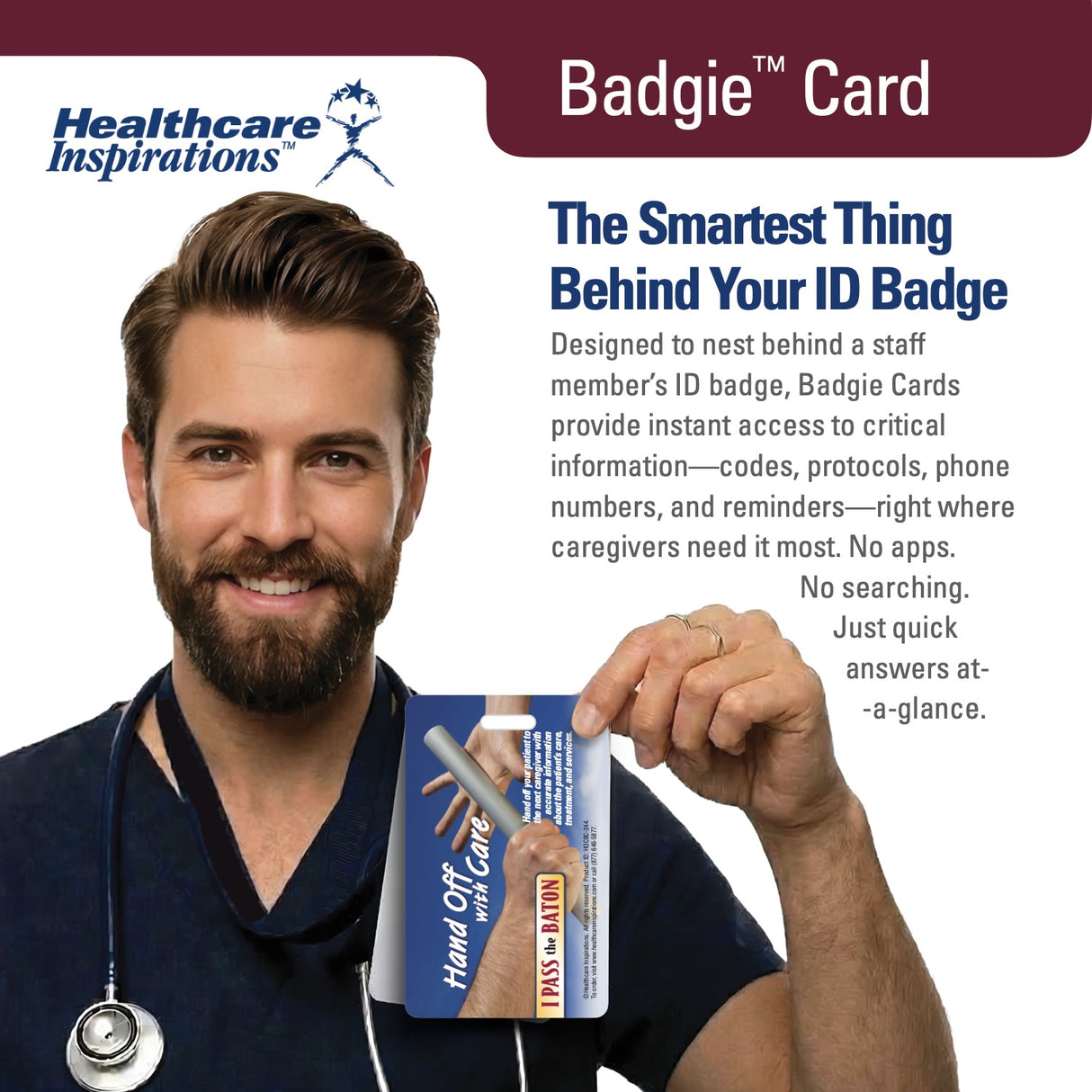 I PASS the BATON, hand-off communication, handoff communication, patient safety, Badgie Card, badge card, healthcare communication, nursing communication, care transitions, shift report, clinical communication, Joint Commission, patient handoff, hospital safety, communication tool, healthcare badge reference, nursing education, patient care, interdisciplinary communication, safety culture
