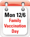 December 6th is Family Vaccination Day