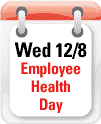 December 8th is Employee Health Day