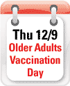 December 9th is Older Adults Vaccination Day