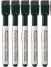 5 Dry Erase Pens with Eraser