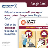 Visual Pain Scale Badgie™ Card