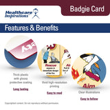 Visual Pain Scale Badgie™ Card