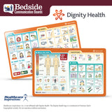 bedside communication board, patient communication board, hospital communication tool, non verbal patient communication, dry erase communication board, bedside patient aid, augmentative communication board, healthcare communication tool, ICU communication board, ventilator patient communication, stroke patient communication board, hospital bedside signage, patient care communication aid, nurse patient communication, healthcare dry erase board, patient needs board, communication board for hospitals, bedside 