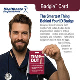 Surgical Time Out, Universal Protocol, Joint Commission, Badgie Card, patient safety, surgery safety, perioperative safety, wrong site surgery prevention, surgical checklist, operating room safety, procedural safety, surgical communication, timeout procedure, outpatient surgery center, ambulatory surgery, healthcare badge card, surgical team communication, accreditation compliance, perioperative nursing, surgical verification