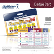Visual Pain Scale, Wong-Baker FACES, FLACC Scale, pain assessment, pain rating scale, pediatric pain scale, nonverbal pain assessment, healthcare badge card, Badgie Card, nursing tool, patient assessment, pain management, pediatric nursing, long term care, cognitive impairment assessment, intubated patient care, point of care reference, healthcare communication, clinical assessment tool, patient comfort management