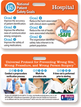 2015 National Patient Safety Goals